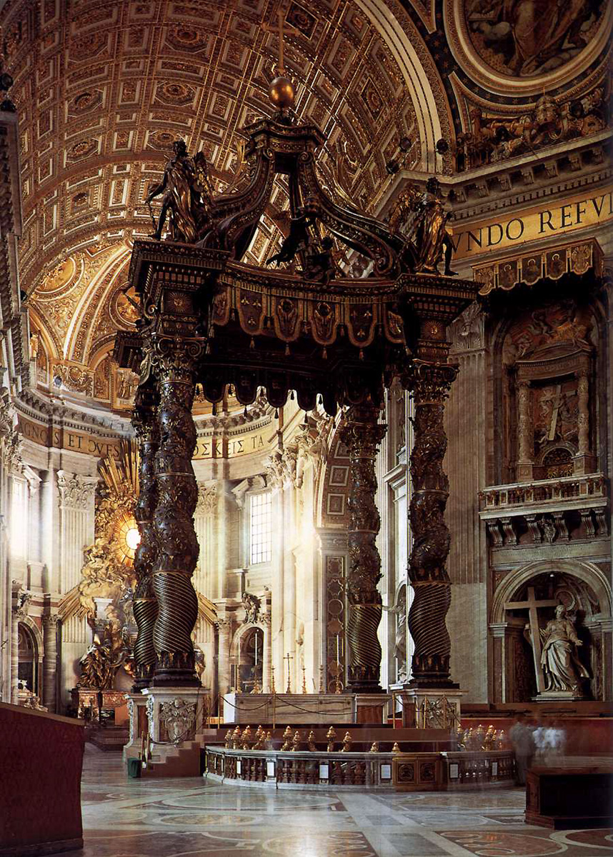 the baldacchino